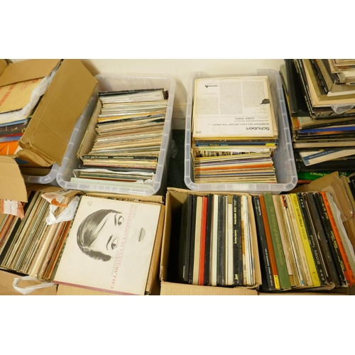 229 - An extensive collection of classical vinyl LPs, approx 5500