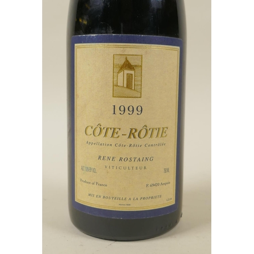 42 - A bottle of Domaine Rostaing Cote-Rotie, 1999