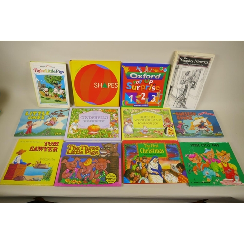 82 - A collection of vintage pop-up books, to include The Roaring Twenties, The Magic Toy Shop, The Pop-U... 