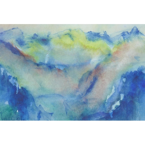 834 - Leslie Marr, (British, 1922-2021), Misty Dawn, Tuscany, signed and dated 8/'91, watercolour, 20 x 15... 