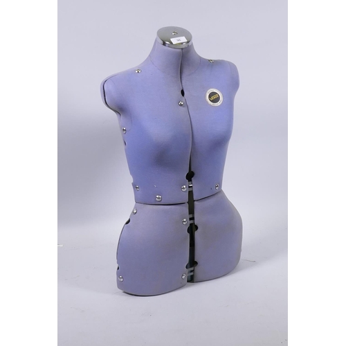 96 - Venus tailor's dummy, 68cm high