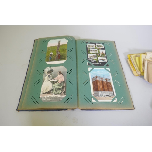 256 - A set of Victorian stereoscope slides, For Empire, Queen and Flag of South Africa 1900, and some oth... 