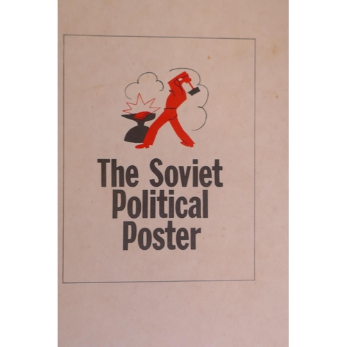 819 - The Soviet Political Poster, a folio of reproduction Soviet posters from the 1920s, published 1970s,... 