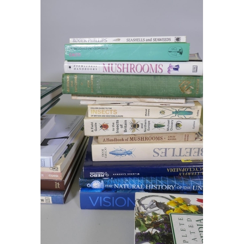 11 - Collection of natural history, space and gardening reference books