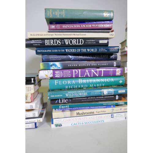 11 - Collection of natural history, space and gardening reference books