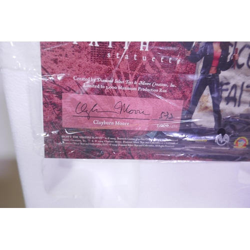 111 - Buffy The Vampire Slayer 'Welcome Faith' Angel series limited edition collectors' figure, No 532/300... 