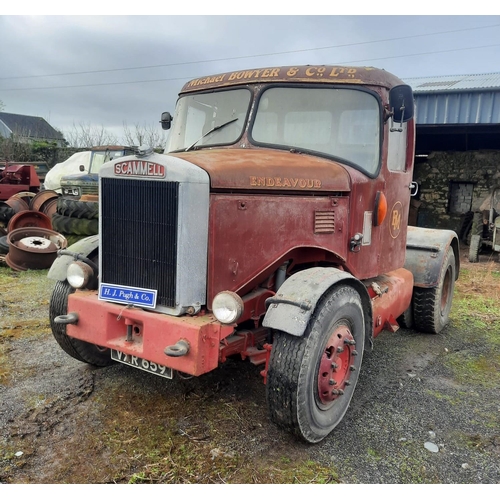 Scammell Highwayman Lorry. 1959. Reg VXR 659