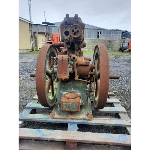 Lister J Type Stationary Engine. S/n 4415 For Restoration