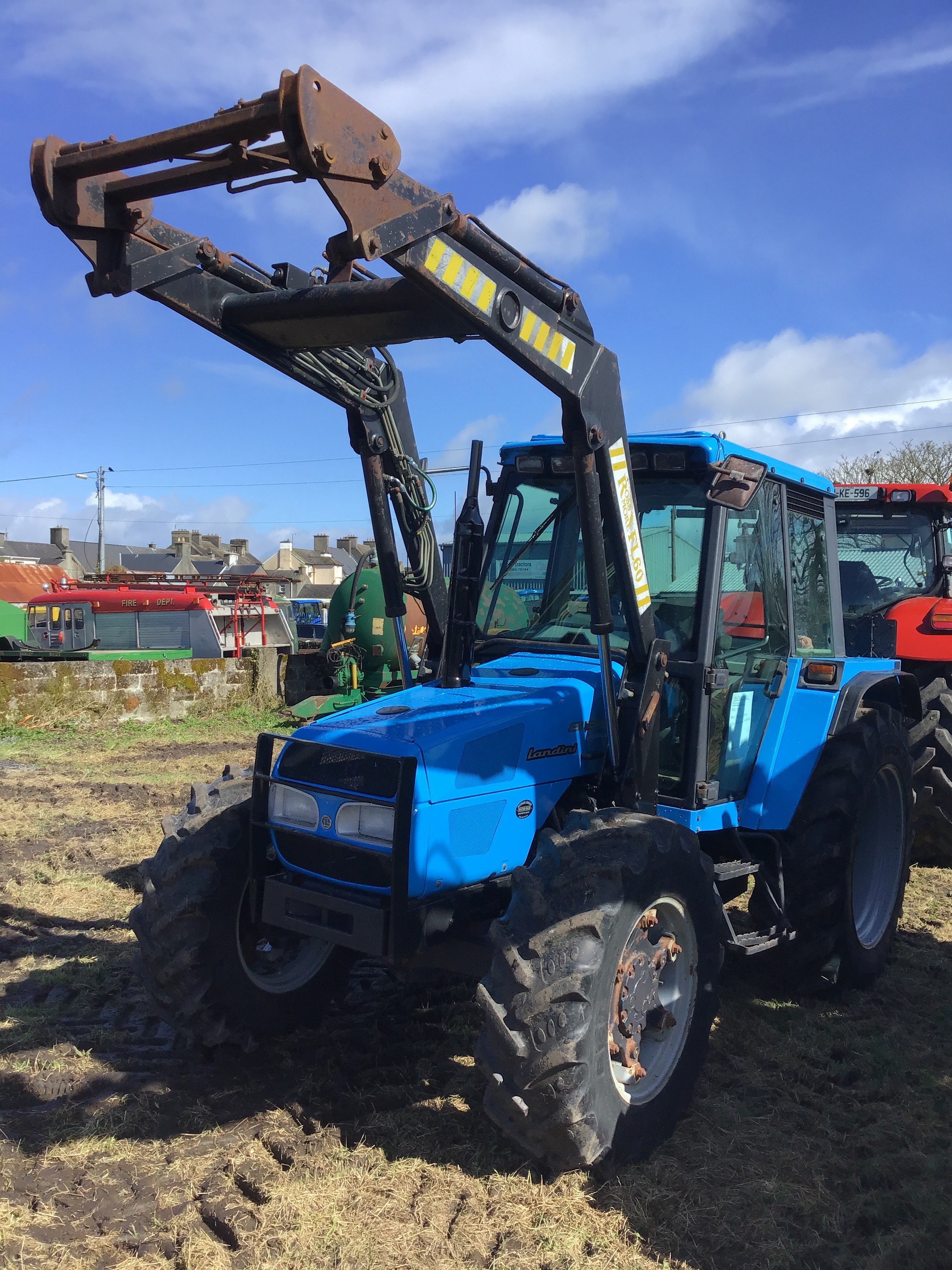 Landini 8880 Evolution tractor. 1999. Runs and drives. C/w Rossmore ...