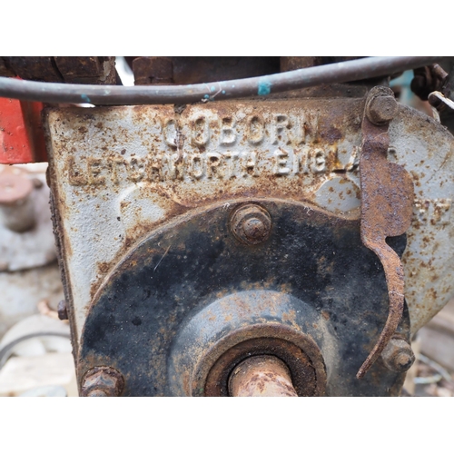 62 - Coborn petrol paraffin engine on trolley