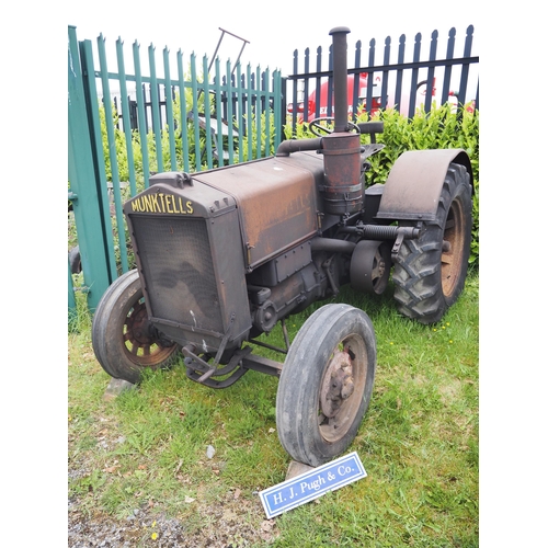 81 - Munktells BM2 tractor. 28hp. Fitted with PTO. S/n 8360. Original condition