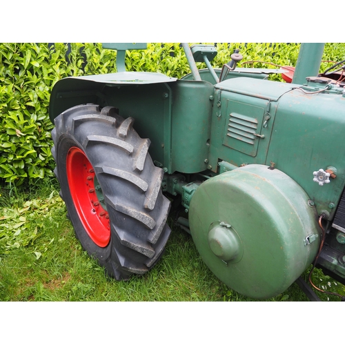 82 - Le Percheron type A Puissance 25 tractor. S/n 1004.  Early restoration