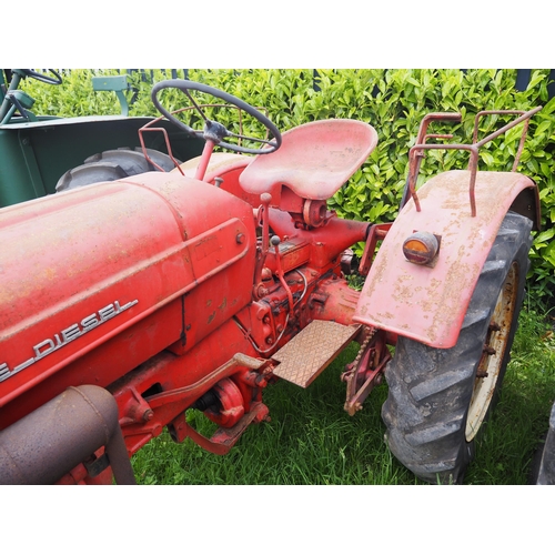 83 - Porsche Diesel Junior tractor. 1958. S/n K2797.