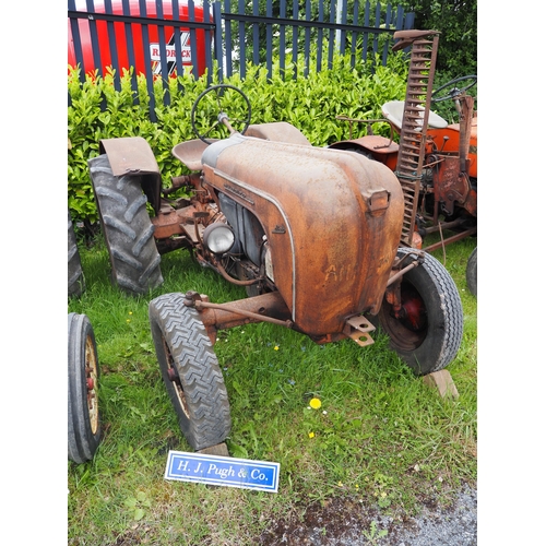 84 - Porsche Allgaier AP22 diesel tractor. 1955