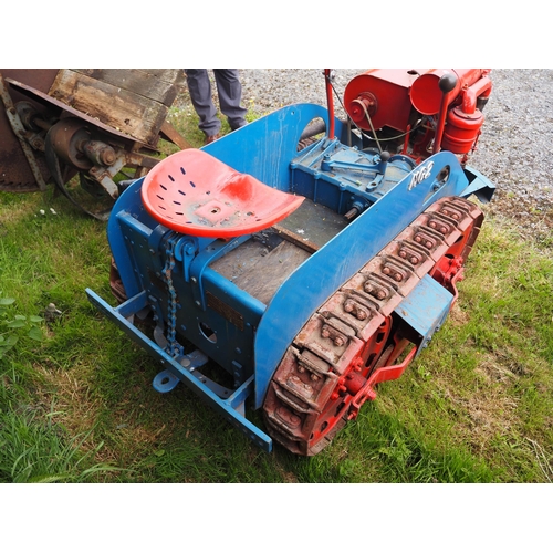 88 - Ransomes MG2 crawler early restoration.