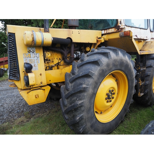 89 - Muir Hill 121 dual power tractor. Fitted with underslung front weights and pick up hitch. Showing 48... 