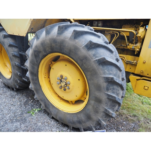 89 - Muir Hill 121 dual power tractor. Fitted with underslung front weights and pick up hitch. Showing 48... 