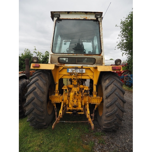 89 - Muir Hill 121 dual power tractor. Fitted with underslung front weights and pick up hitch. Showing 48... 