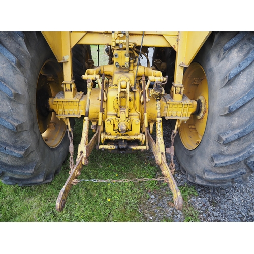 89 - Muir Hill 121 dual power tractor. Fitted with underslung front weights and pick up hitch. Showing 48... 