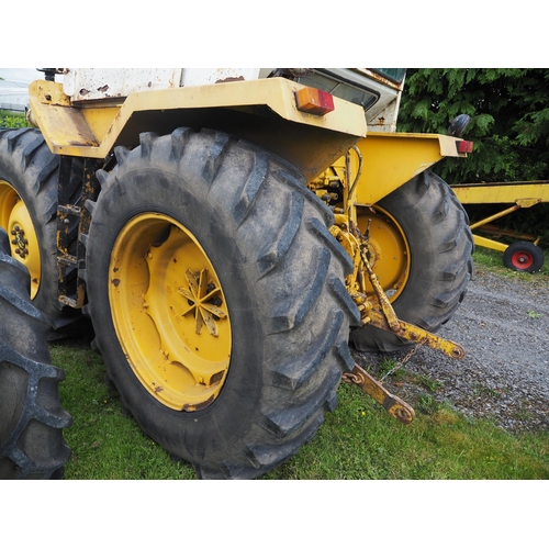 89 - Muir Hill 121 dual power tractor. Fitted with underslung front weights and pick up hitch. Showing 48... 