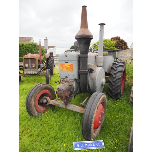 102 - Lanz Bulldog PS35 Hot bulb tractor. 1939. S/n 143706