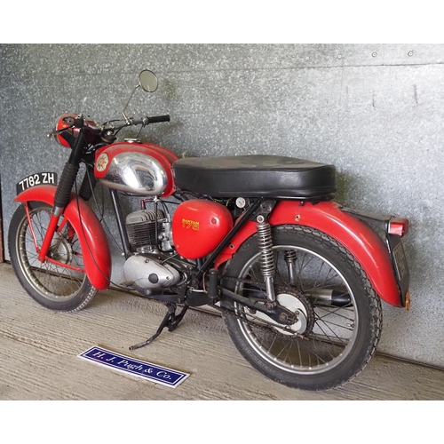 198 - BSA Bantam 175 Motorcycle. 175cc
Engine no. MD06517B175
Reg. 7782 ZH