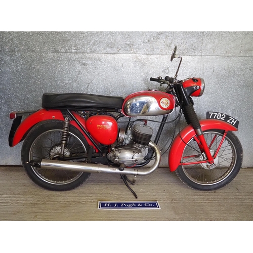 198 - BSA Bantam 175 Motorcycle. 175cc
Engine no. MD06517B175
Reg. 7782 ZH