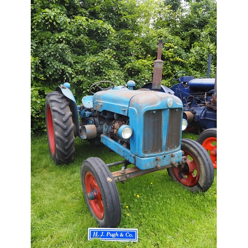 108 - Fordson Major Diesel tractor. Good condition