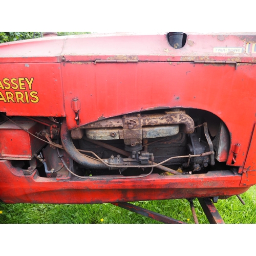 110 - Massey Harris Twin Power 101SS tractor. 6 Cylinder petrol. Fitted with lights. S/n 361965. Original ... 