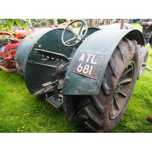 113 - Fordson Standard N wide wing tractor. Engine no. N6015A. Reg. ATL 681