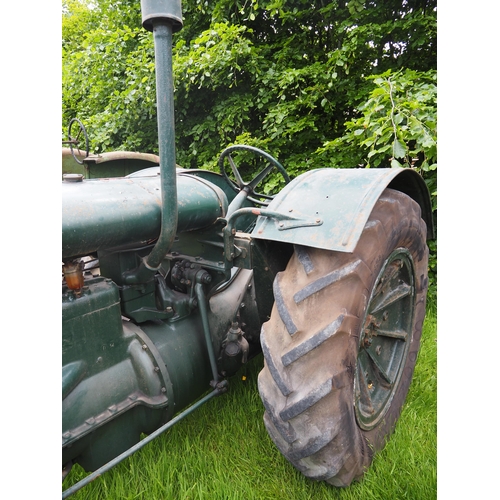 113 - Fordson Standard N wide wing tractor. Engine no. N6015A. Reg. ATL 681