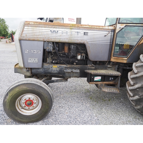 136 - White 2-135 Field Boss Tractor. Runs and drives. Showing 51 genuine hours.