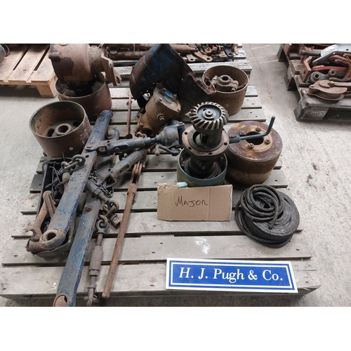 2 - Lots 2-4 Fordson tractor spares. Details time of sale