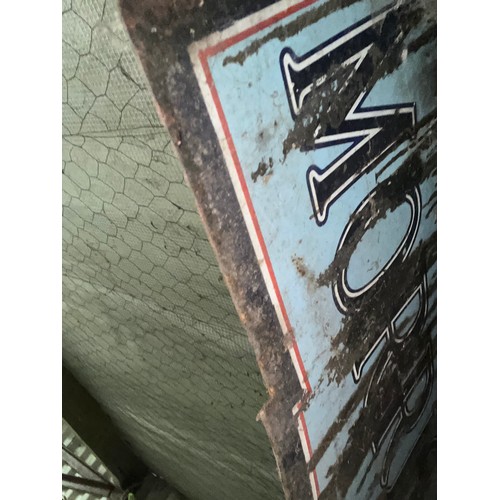 239 - Enamel sign. Double sided. - Morris Cars 36