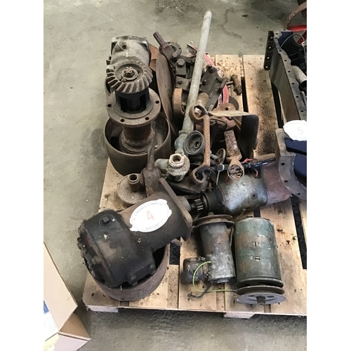 4 - Tractor pulleys and starter motors