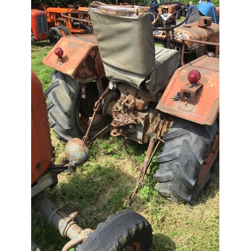 124 - Steyr tractor. Single cylinder diesel tractor