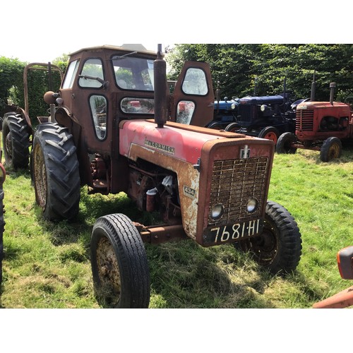 126 - McCormick International 434 Tractor. Fitted with Winsam cab. Showing 3010 Hours. S/n B9724. Reg 7681... 