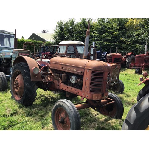 129 - Volvo Tractor. Petrol TVO. S/n 24-23000