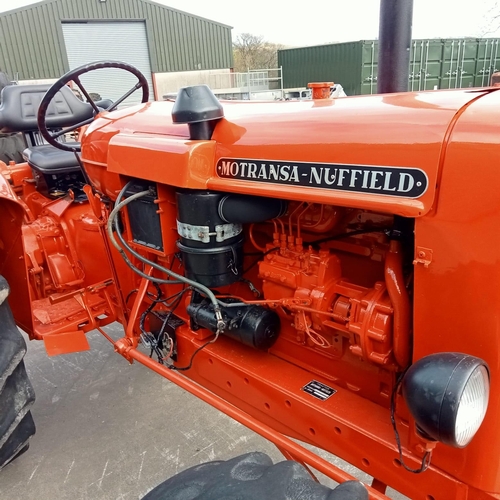Nuffield Motransa 10/60 4wd tractor. Very rare Spanish 4wd conversion ...