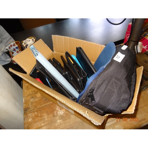 12 - (Ref 30) Box of laptop bags, Iphone 11 cases and more