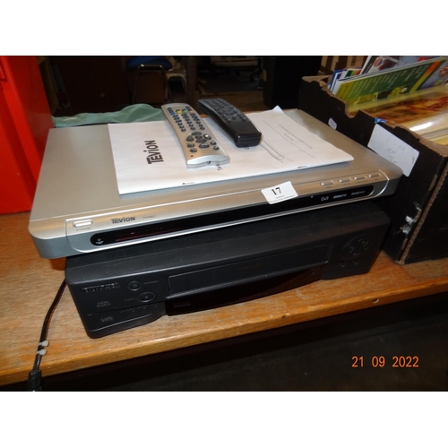 17 - Tevion PVR801 7day 80gb HDD plus Hitachi M530E video recorder