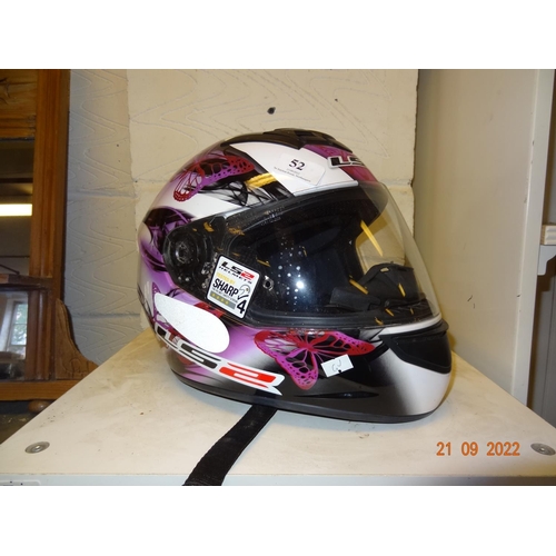 52 - Ladies motorcycle helmet L52 sharp