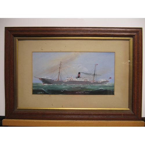 103 - HERBERT HENRY CRANE (BRITISH, 1877-1955)
The S.S. 'Italian Prince'
Signed 'H.Crane' (lower left),
Wa... 