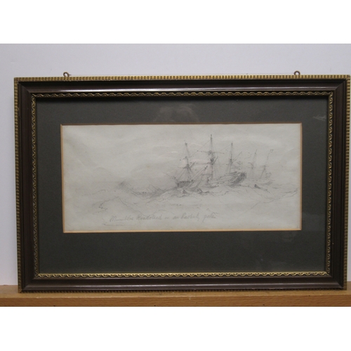 244 - WILLIAM LIONEL WYLLIE (BRITISH, 1851-1931)
Battleship and submarine in Portsmouth Harbour
signed, 'W... 