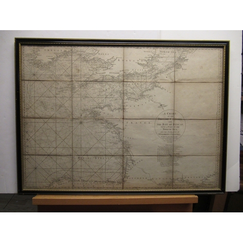 21 - 'A CHART OF THE BRITISH CHANNEL AND THE BAY OF BISCAY...'
published by W. Faden, London, 1778 after ... 