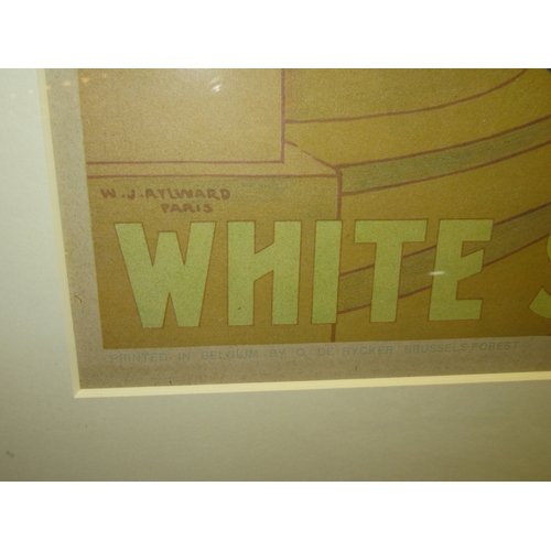 111 - TRAVEL AGENT'S POSTER FOR THE WHITE STAR LINE MAJESTIC, CIRCA 1932
after William J. Aylward, publish... 