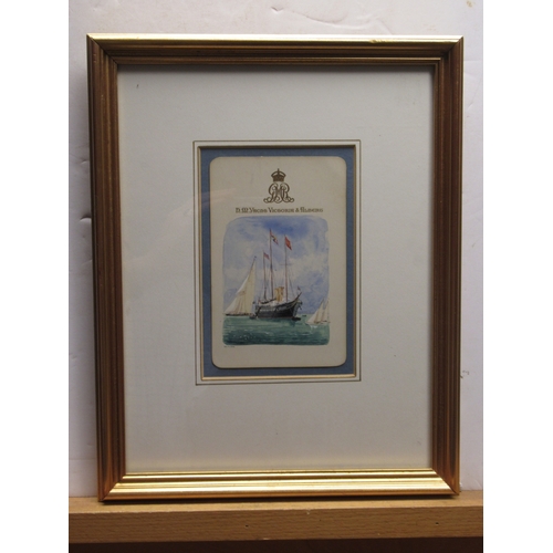 233 - δ COLIN M. BAXTER (B. 1963)
H.M. Royal Yacht 'Victoria and Albert III', with the King aboard, in the... 