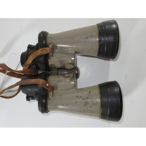 268 - A PAIR OF 7 X 50 FIXED FOCUS U-BOAT BINOCULARS BY CARL ZEISS, JENA, CIRCA 1940
stamped with maker's ... 