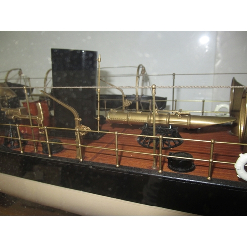 247 - A FINE 1:48 SCALE BUILDER’S-STYLE MODEL FOR THE 30-KNOT TORPEDO BOAT DESTROYER WHITING BUILT BY PALM... 