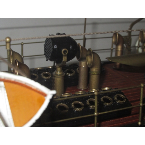 247 - A FINE 1:48 SCALE BUILDER’S-STYLE MODEL FOR THE 30-KNOT TORPEDO BOAT DESTROYER WHITING BUILT BY PALM... 